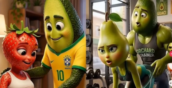 Novelas das frutas viralizam nas redes e acendem alerta sobre impactos em crianças