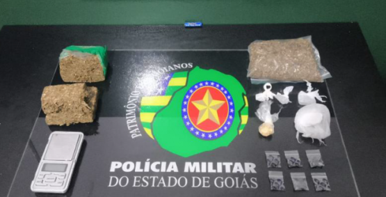 Traficante de drogas é preso no bairro Martins, em Rio Verde