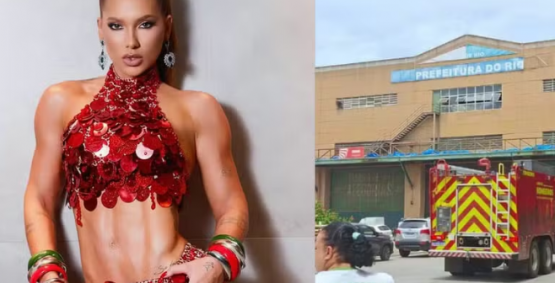 Princípio de incêndio atinge barracão de escola de samba do RJ e Virginia Fonseca se pronuncia