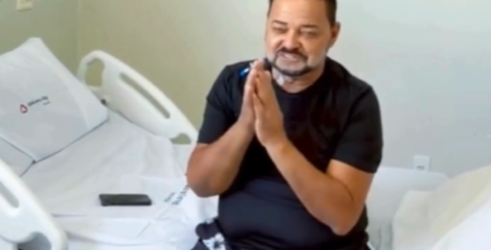 Após semana internado, cantor Ray, que faz dupla com Renan recebe alta e agradece apoio dos fãs