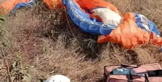 Piloto de parapente sofre queda de 10 metros em Iporá