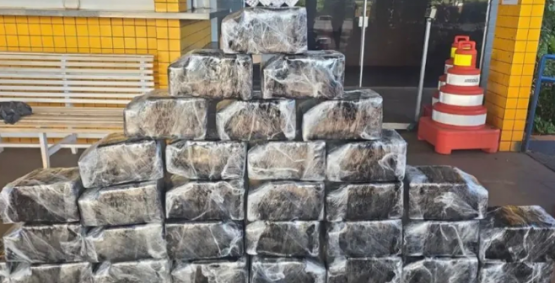 PRF intercepta caminhão com 352 kg de cocaína e carga teria como destino Rio Verde