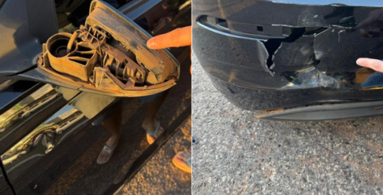 Após acidente, motociclista volta com faca e ameaça motorista em Rio Verde; veja vídeo