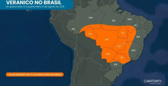 Alerta de veranico: temperatura pode chegar a 42°C em Goiás