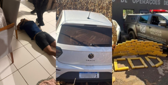Polícia Civil prende suspeito investigado por transporte de 86 kg de maconha