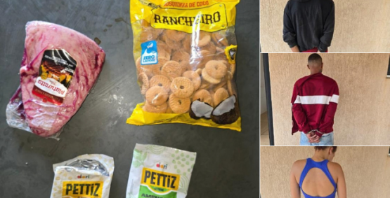 Após furto em comércio, PM encontra produtos em residência e prende três em Montividiu