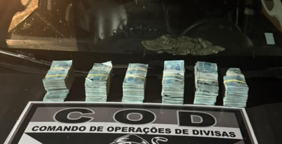 COD encontra R$ 300 mil em caixa dentro de veículo durante abordagem em Goiás