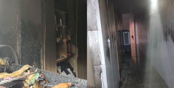 Incêndio em casa no Residencial Arco Íris mobiliza Bombeiros e assusta moradores em Rio Verde