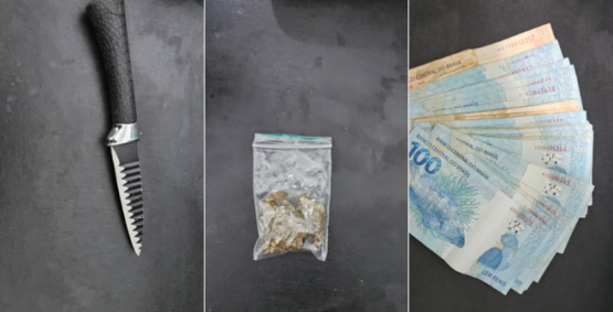 Embriagada, mulher ameaça vítima com faca e é detida por injúria racial em Rio Verde