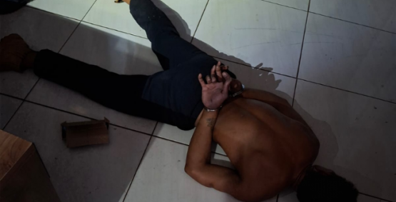 Suspeito furta fiação, ameaça ex-companheira e danifica comércio no Bairro de Lourdes, em Rio Verde