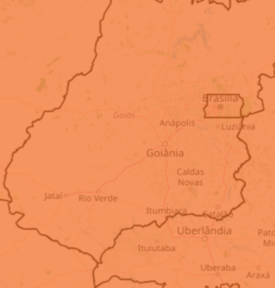 Rio Verde bate recorde de calor em 2026, com 38,2°C e umidade de apenas 13%
