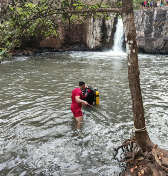 Adolescente de 17 anos morre afogado em cachoeira que já havia registrado outra morte em Rio Verde
