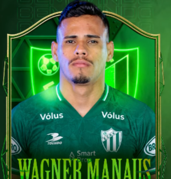 Líder da Divisão de Acesso, Rio Verde anuncia Wagner Manaus, ex-Crac