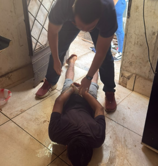 Homem investigado é preso por tentativa de latrocínio no Bairro Martins, em Rio Verde