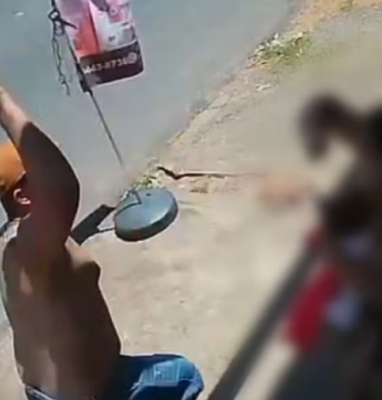Mulher é atacada com facão pelo companheiro enquanto segurava bebê de 4 meses em Aparecida de Goiânia