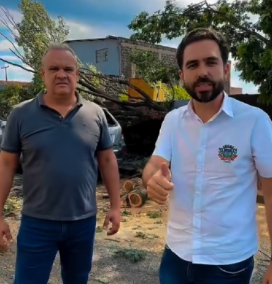 Prefeito Wellington Carrijo anuncia trabalhos de desobstrução de vias após tempestade em Rio Verde