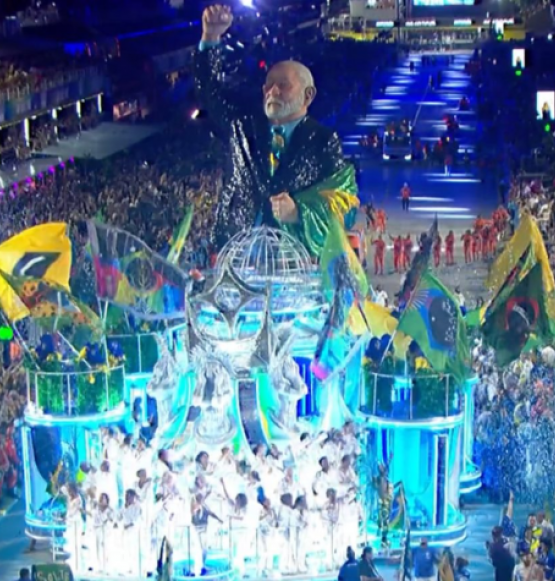 Acadêmicos de Niterói é rebaixada após samba em homenagem a Lula no Rio