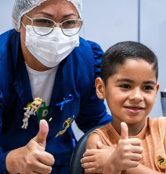 Relatório da OMS e do Unicef mostra aumento da vacinação infantil no Brasil