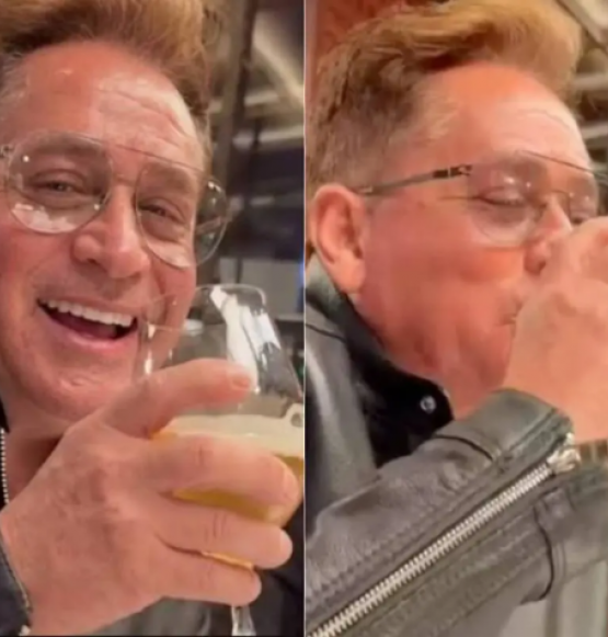 Leonardo volta a beber após 30 dias e dispara: 'Prefiro ser um gordo feliz'
