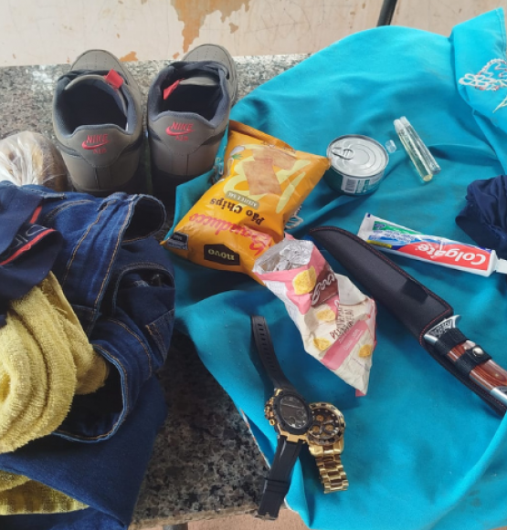 Força Tática prende suspeito de furto e recupera objetos no Parque Bandeirantes, em Rio Verde