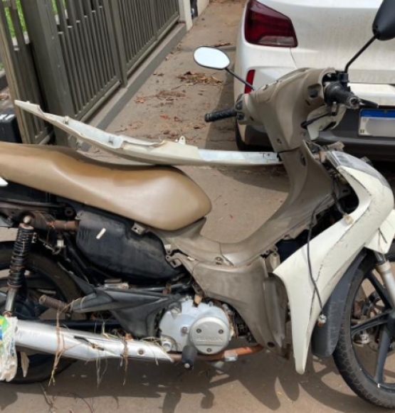Polícia Militar recupera moto com registro de furto após ser arrastada pela chuva em Rio Verde