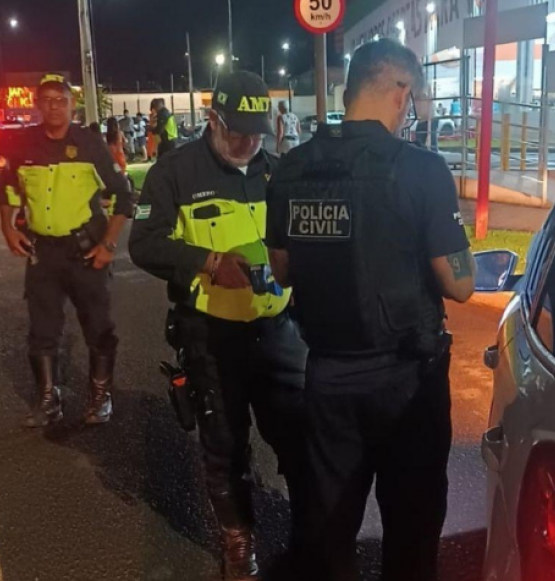 Operação integrada prende três motoristas por embriaguez ao volante em Rio Verde