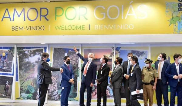 Desembarque internacional é inaugurado em Goiás com perspectiva de retomada com companhias aéreas