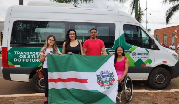 Atletas de Rio Verde participam de Campeonato de Atletismo paralímpico em Brasília