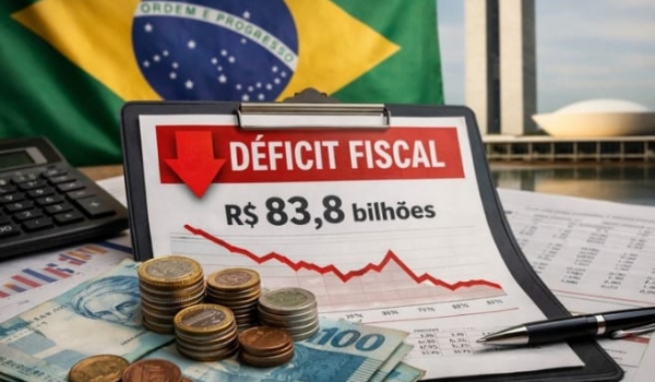 Rombo nas contas públicas chega a R$ 83,8 bilhões e expõe dificuldade do governo em equilibrar gastos