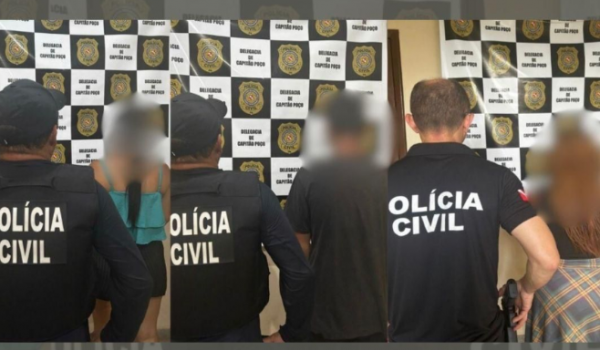 PC de Rio Verde prende duas pessoas suspeitas de homicídios no Pará