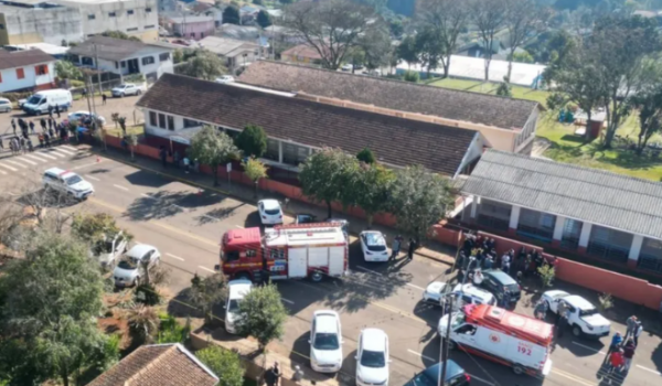 Adolescente armado invade escola e mata criança e fere outras duas no RS 