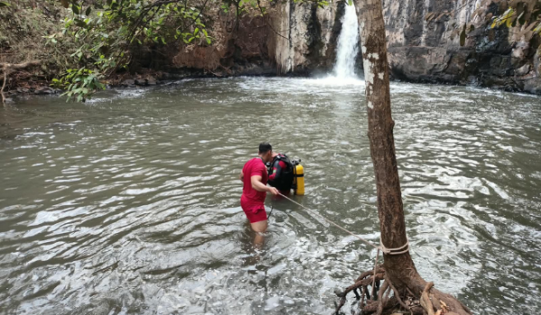 Adolescente de 17 anos morre afogado em cachoeira que já havia registrado outra morte em Rio Verde