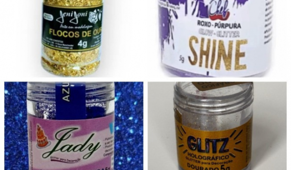 Anvisa suspende venda de glitters usados em confeitaria após identificar materiais plásticos 