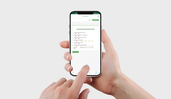 App do Governo de Goiás agora permite que alunos da rede estadual avaliem merenda escolar