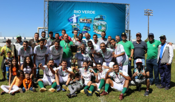 Associação Atlética Comigo conquista título da Série A1 no Campeonato Rioverdense de Futebol