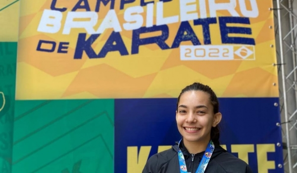 Atleta do Sudoeste goiano conquista duas medalhas em Campeonato Brasileiro de Karatê 