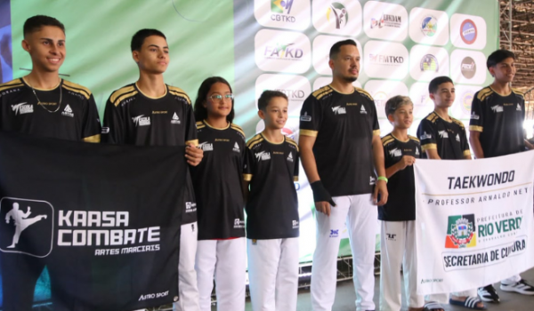 Atletas de Rio Verde conquistam prata e bronze no Super Campeonato Brasileiro de Taekwondo