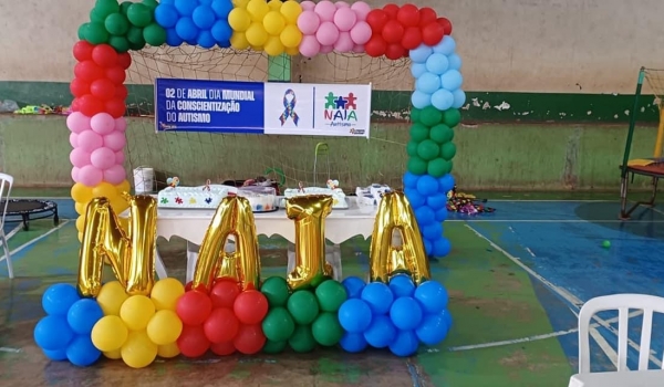 NAIA realiza evento com autistas e famílias em comemoração ao Dia Mundial de Conscientização do Autismo