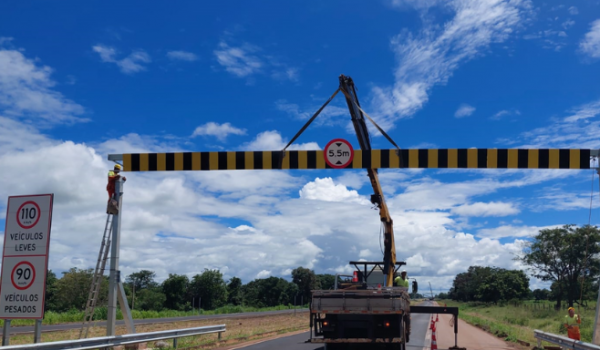 Trecho da BR-452 entre Rio Verde e Itumbiara será interditada para obra do pedágio eletrônico