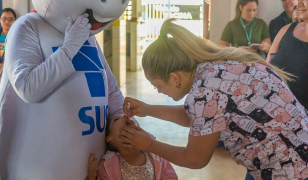 Campanha de vacinação contra poliomielite termina nesta sexta; meta é imunizar 95% das crianças