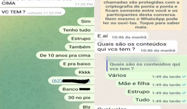 Operação prende suspeito de criar grupos de pornografia infantil para venda em Goiás