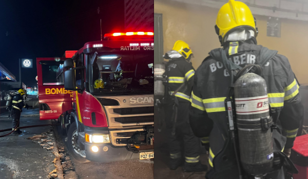 Churrasqueira provoca princípio de incêndio em comércio de carnes em Rio Verde