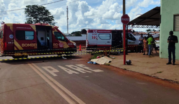 Colisão entre carro e moto deixa uma pessoa morta e outra ferida no Jardim Goiás, em Rio Verde