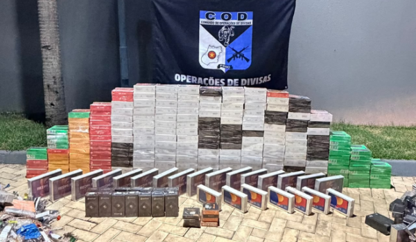 Comboio de contrabandistas é interceptado pelo COD após perseguição e capotamento em Goiás