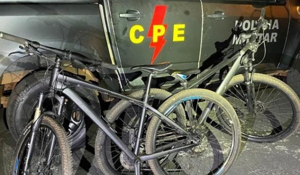 CPE recupera bicicleta furtada e prende autor e receptador do furto