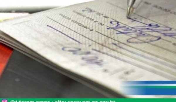 CPE recupera R$50 mil em cheques furtados no Sudoeste Goiano