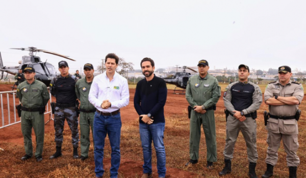 Daniel Vilela anuncia base aérea do Graer em Rio Verde: 