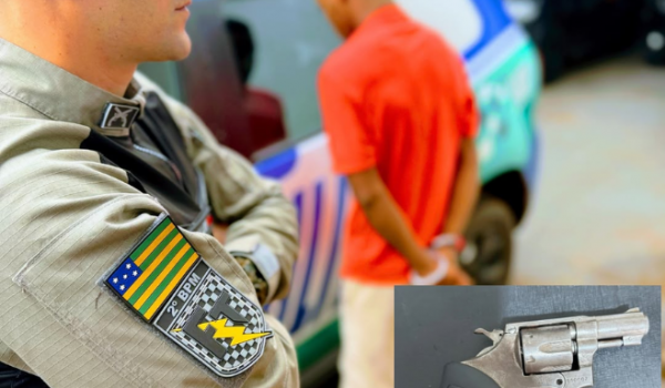 Em Rio Verde, homem é preso após ir a quartel e ameaçar bombeiros militares com arma de fogo