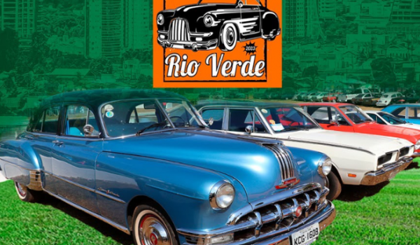 Encontro de carros antigos abre programação dos 178 anos de Rio Verde neste fim de semana