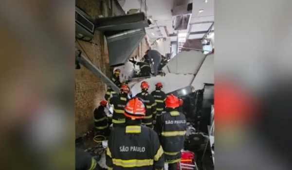 Explosão de gás causa desabamento em restaurante de chef Henrique Fogaça e deixa um morto em SP